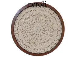 دیوارکوب قلاب بافی با نخ مرسریزه کد L01