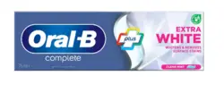 خمیر دندان سفید کننده اورال بی مدل   oral b complete plus eetra white