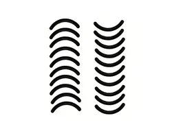 یدک فرمژه بسته 6 عددی کد 54