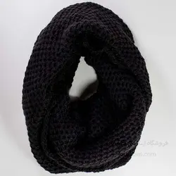 شال رینگی کاموا مشکی