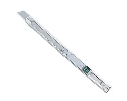 کاتر قلمی کوچک KDS مدل MetalSlim S-12 (به همراه 2 عدد تیغ یدک) ساخت ژاپن - کارن الکترونیک