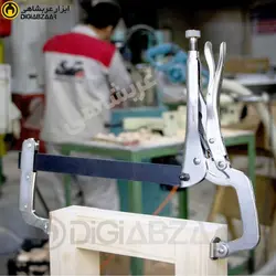 انبر قفلی تسمه دار 10 اینچی ایران پتک مدل HM1010