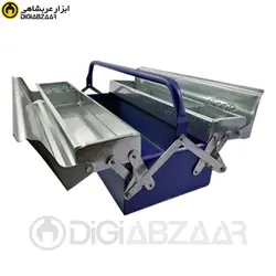 جعبه ابزار فلزی 2 طبقه 50 سانتی خانه دار مدل دیاموند Diamond