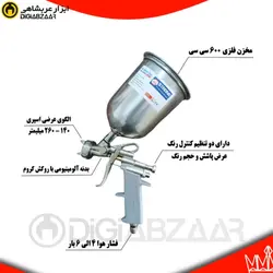 پیستوله رنگ پاش استرانگ مدل LM70G