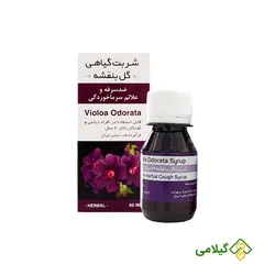شربت گیاهی گل بنفشه 120 میل ( Violoa Odorata )