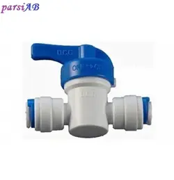 شیر بین راهی شلنگ مه پاش سایز 6 میل فیتینگی