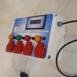 کنترلر کامل گلخانه هوشمند (دما، رطوبت، مه پاش، آبیاری، نور ، فن و ..)