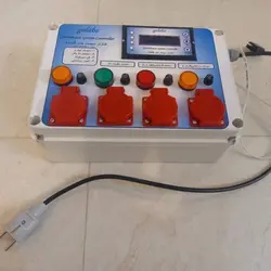 کنترلر کامل گلخانه هوشمند (دما، رطوبت، مه پاش، آبیاری، نور ، فن و ..)