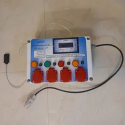 کنترلر کامل گلخانه هوشمند (دما، رطوبت، مه پاش، آبیاری، نور ، فن و ..)