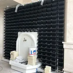 شاسی فولادی دیوار سبز 45*58 سانتیمتر (دو عدد)