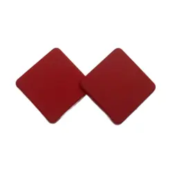 گوشواره مربعی رنگی کد EA015