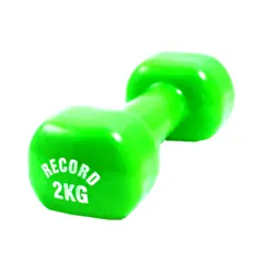 دمبل ایروبیک بانوان روکش‌ دار 2 کیلوگرمی رکورد مدل New - دو عددی