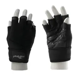 دستکش بدنسازی مچ‌دار ماراتون (maraton) کد 3029