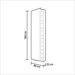 جاکفشی ایستاده مدل میله استیل