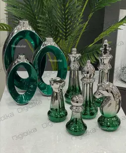ست گلدان سه سایز زئوس و شطرنج بزرگ