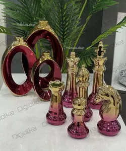 ست گلدان سه سایز زئوس و شطرنج بزرگ
