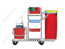 ترولی نظافت بیمارستانی