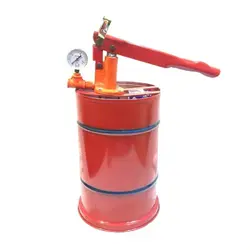 دستگاه تست پمپ لوله آب دستی هیدرواستاتیک 16 بار فلزی