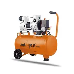 کمپرسور (پمپ باد) 30 لیتری سایلنت 2 سیلند مکس مدل KB30