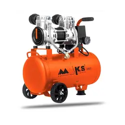 کمپرسور (پمپ باد) 30 لیتری سایلنت 2 سیلند مکس مدل KB30