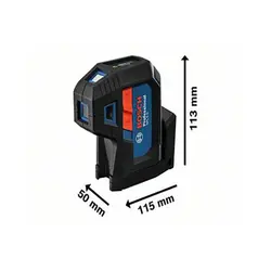 تراز لیزری بوش 5 نقطه مدل gpl 5 g