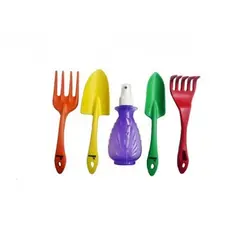 ست 4 عددی (بیلچه شن کش چنگک) پلاستیکی بهکو مدل BH-1804