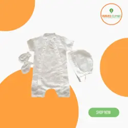 ست لباس نوزاد ضد امواج