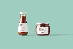 موکاپ شیشه مربا