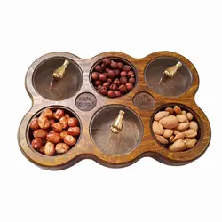 اردو خوری ایندو وود مدل 6 خانه