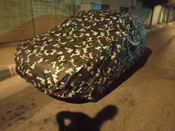 چادر ماشین ضد آب سبک جنس شمعی سبک (پشت نقره ) مخصوص ام جی 360 ( MG 360 )