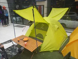 چادر عصایی کوهنوردی ۲ به ۳ نفره مارک ایتالیایی مونته آدلمو مدل pinto-300 ( پینتو۳۰۰)