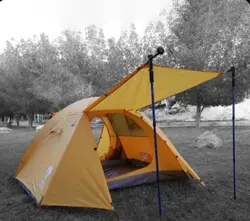 چادر عصایی کوهنوردی ۲ به ۳ نفره مارک ایتالیایی مونته آدلمو مدل pinto-300 ( پینتو۳۰۰)