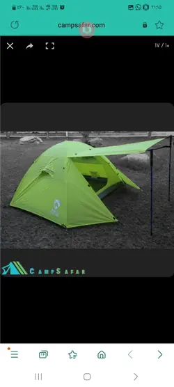 چادر عصایی کوهنوردی ۲ به ۳ نفره مارک ایتالیایی مونته آدلمو مدل pinto-300 ( پینتو۳۰۰)