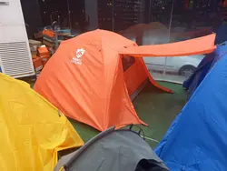 چادر عصایی کوهنوردی ۲ به ۳ نفره مارک ایتالیایی مونته آدلمو مدل pinto-300 ( پینتو۳۰۰)