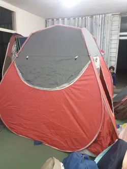 چادر مسافرتی ضد آب 12 نفره مکعبی کلبه ای (سقف عریض با فضای بزرگ و ارتفاع بلند ، جنس برنو برزنتی)