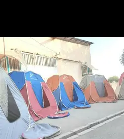 چادر مسافرتی ضد آب 12 نفره مکعبی کلبه ای (سقف عریض با فضای بزرگ و ارتفاع بلند ، جنس برنو برزنتی)