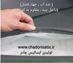 چادر ماشین نانو مخصوص دایون وای 7 (DAYUN Y7 )(پلاس)(ضد آب چهارفصل ، داخل پنبه ای یا پشت کرکی )