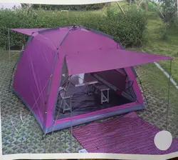 چادر مسافرتی و کوهنوردی 12 نفره اتوماتیک چتری سایه بان دار دوپوش