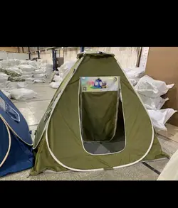 چادر مسافرتی ضد آب 6 نفره جنس برنو برزنتی ( با پنجره طرح ایتالیایی )