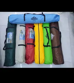 چادر مسافرتی ۸ نفره عصایی ( میله ای) زرمات دوپوش ( با کیفیت و مخصوص کوهنوردی و یا مسافرت )