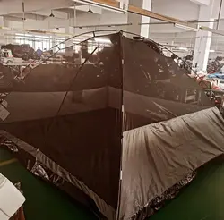 چادر مسافرتی ۸ نفره عصایی ( میله ای) زرمات دوپوش ( با کیفیت و مخصوص کوهنوردی و یا مسافرت )