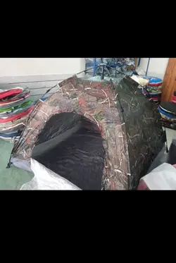 چادر کوهنوردی و مسافرتی ضد آب اتوماتیک 4 نفره نقابدار ( 2 نفر خواب)( چتری یا نیلوفری )