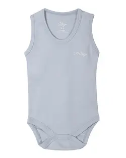 بادی رکابی نوزادی کد 8002 رنگ آبی