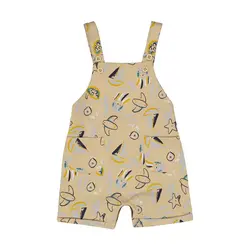 تی شرت و دوبنده قایق کد 421165 رنگ نسکافه ای