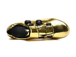 کفش دوچرخه سواری کورسی طلایی قرقره ای