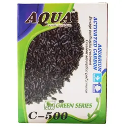 زغال اکتیو آکواریوم آکوا بسته 500 گرمی