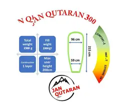 کیسه خواب  جان قوتاران ۳۰۰
