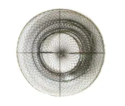 زنده نگهدار ماهیگیری فلزی سایز کوچک L40
