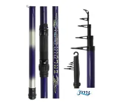 چوب ماهیگیری  تلسکوپی دسته بلند مدل 3m3 ZALDIA 350