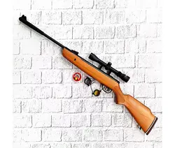 تفنگ بادی هاتسان ۱۱۰۰چوب ورتکس دوربین دار